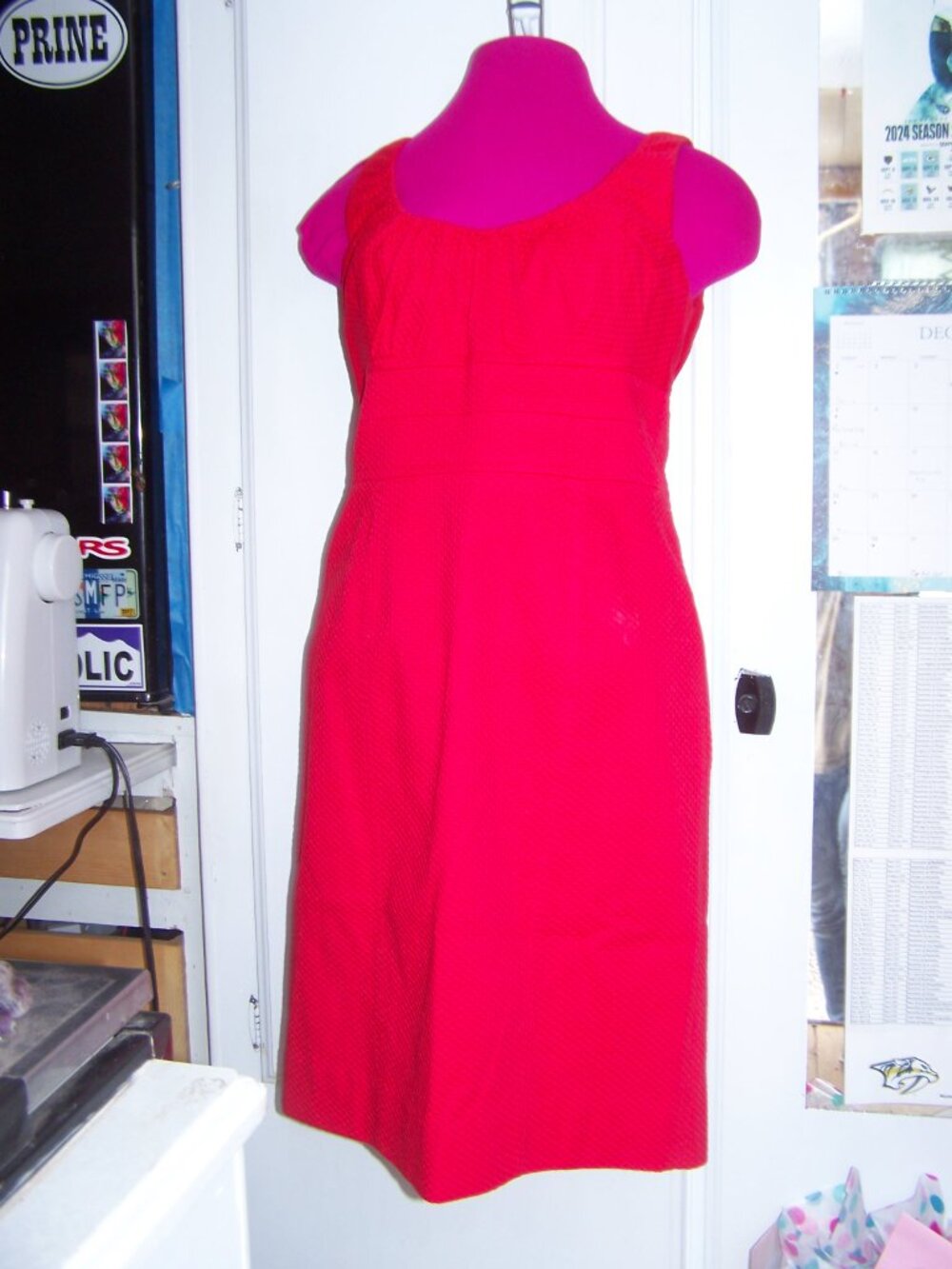 Adrianna Papell 2pc Sheath Dress & Short Jacket Set Sz 12 - Picture 6 of 12